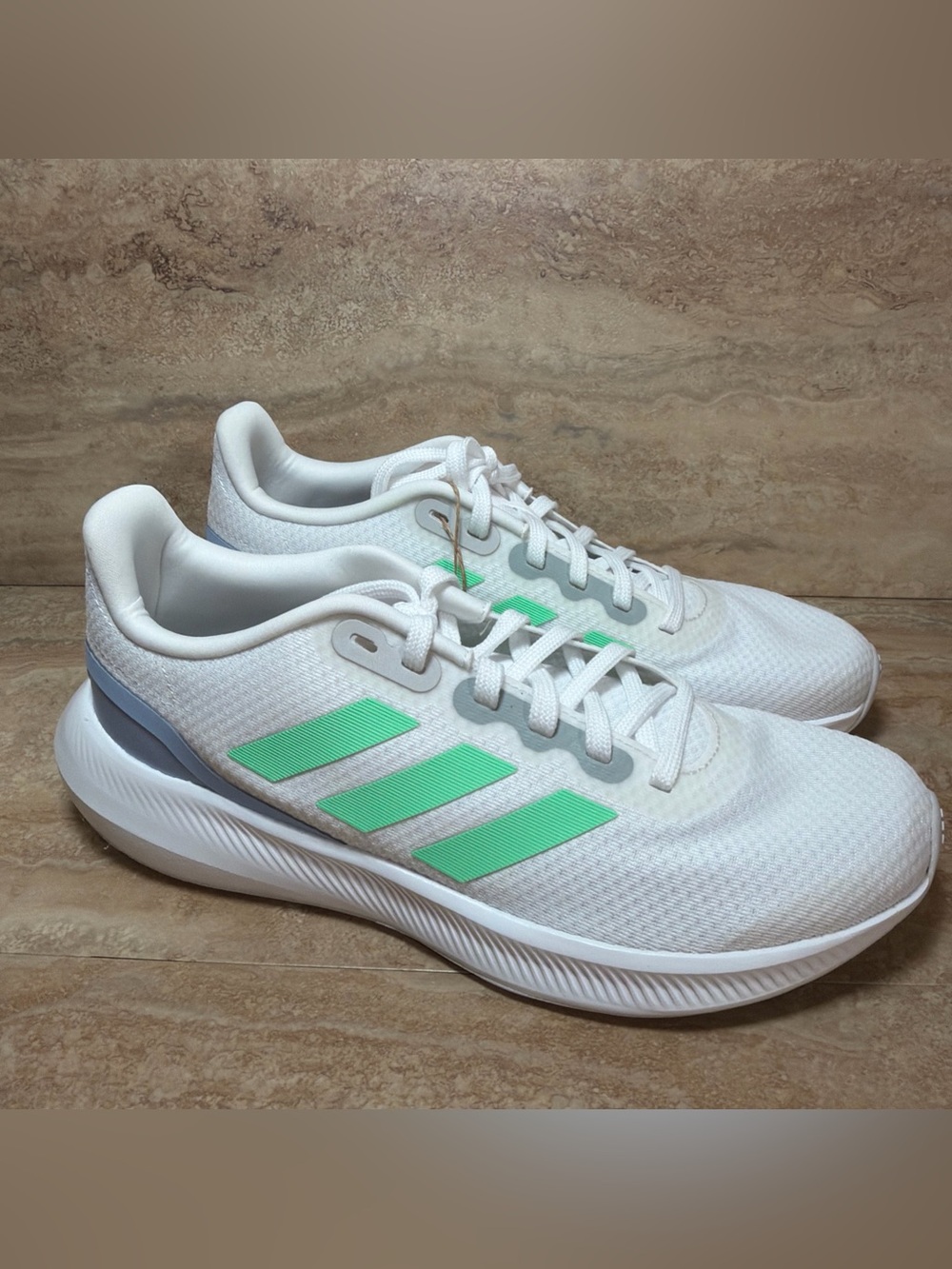 Women’s Size 9.5 Adidas Runfalcon 3.0 HP7561 Sneakers White Running Shoes